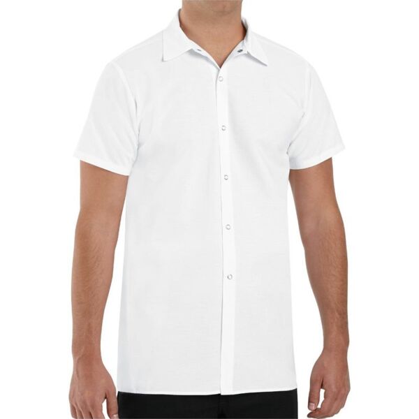 Poly/Cotton Cook Shirt Longer Length Thumbnail